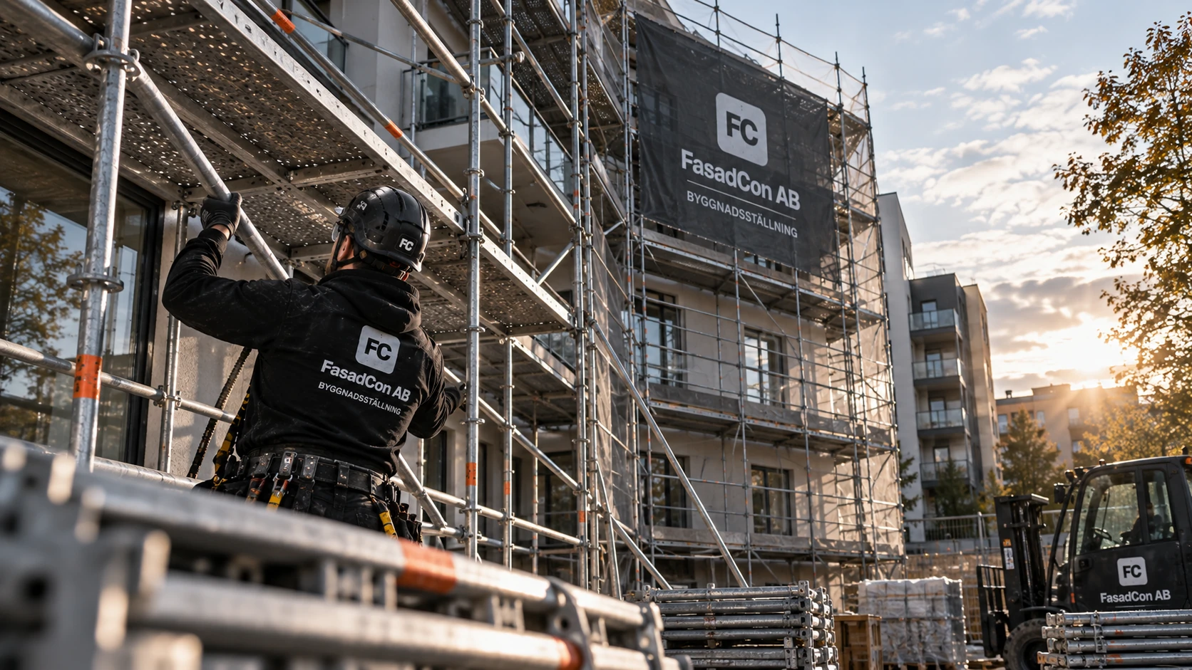 Innergårdsrenovering med FasadCon AB