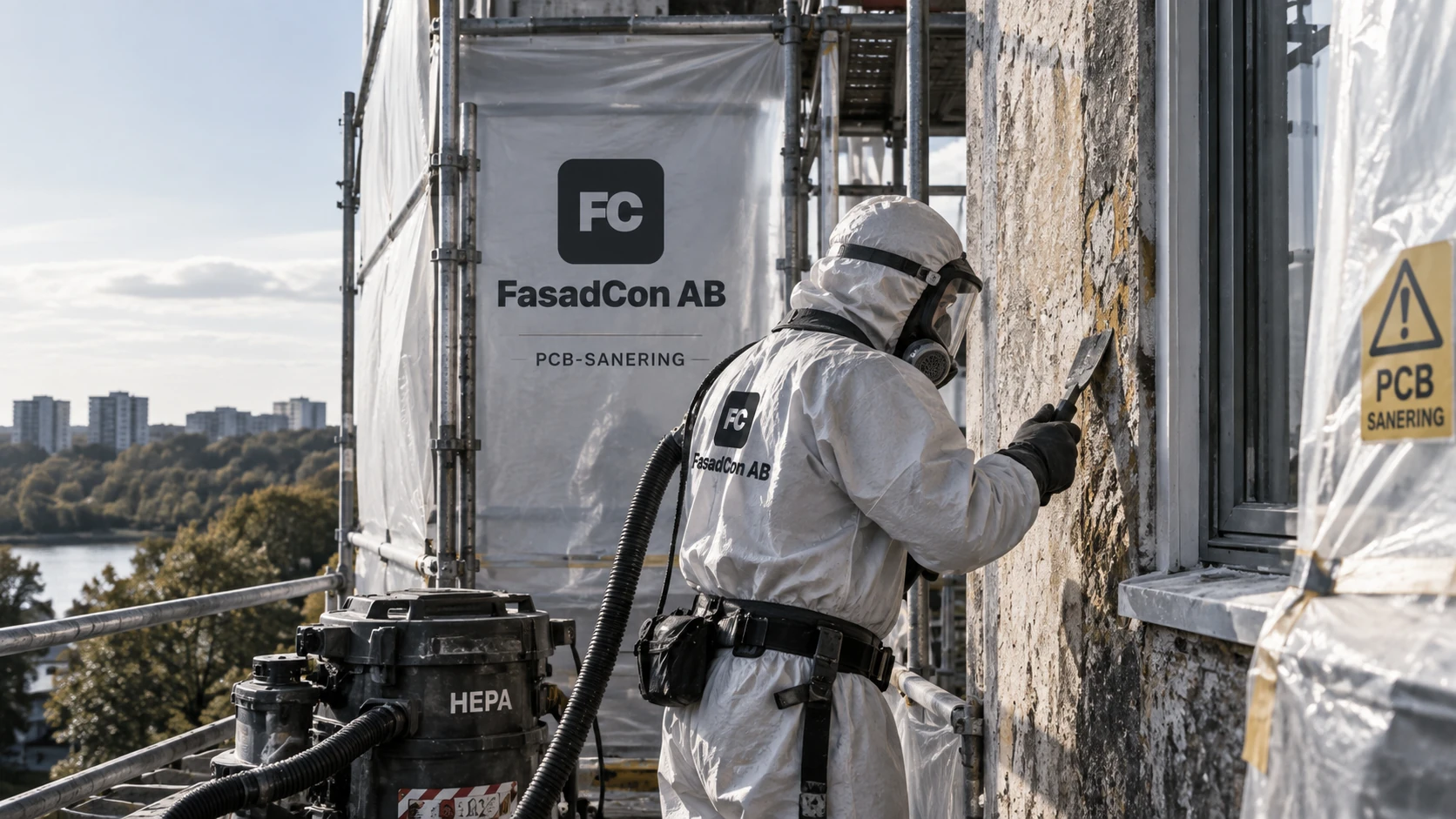 PCB-sanering med FasadCon AB